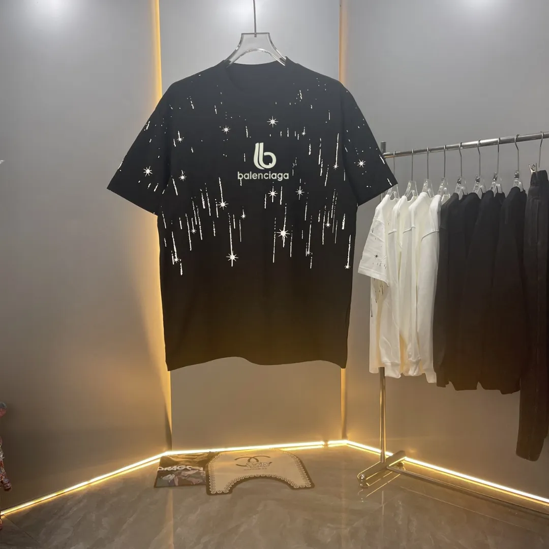 【 Quality】Balen 2024ss New Arrival T ， logo ， ， ， Versatile S M L XL XXL